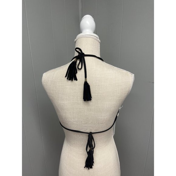 O’Neill XL Triangle Crochet‎ Fringe Bikini Top - Picture 4 of 10